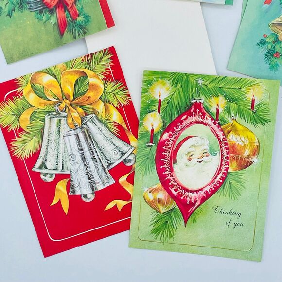 Vintage Collection of 50s Christmas Holiday Cards Artis Made in Finland MCM - Picture 2 of 6